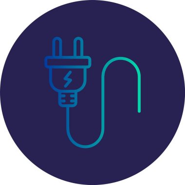 Eklenti Satırı Gradyan Çemberi Simgesi