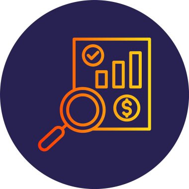 Satır Gradyan Çemberi Simgesini Analiz Et