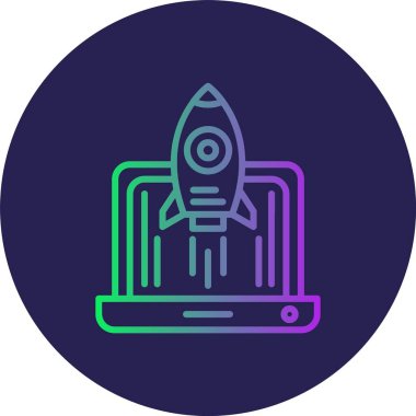 Satır Çekim Çemberi Simgesini Başlat