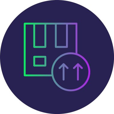 Satır Gradyan Çemberi Simgesini Yana Aktar