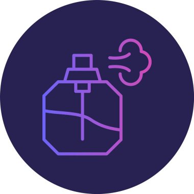 Kırılma Çizgisi Gradyan Çemberi Simgesi