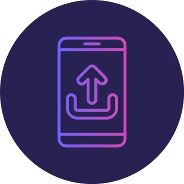 Satır Gradyan Çemberi Simgesini Yükle