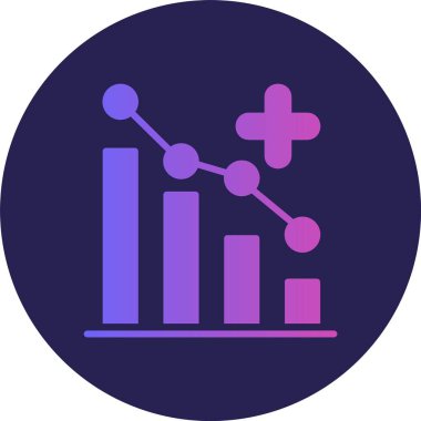 Grafik Kabartma Çemberi Grafiksel Simgesi