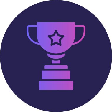 Galibiyet Çemberi Gradyan Simgesi