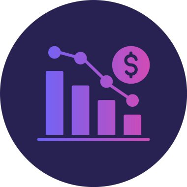 Büyüme Kabartma Çemberi Gradyan Simgesi