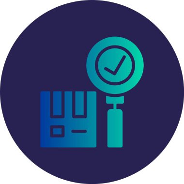 Glyph Çemberi Gradyan Simgesini Ara