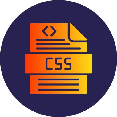 Css Kabartma Çemberi Gradyan Simgesi