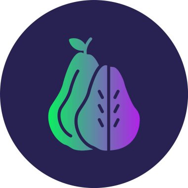 Armut Kabartma Çemberi Gradyan Simgesi