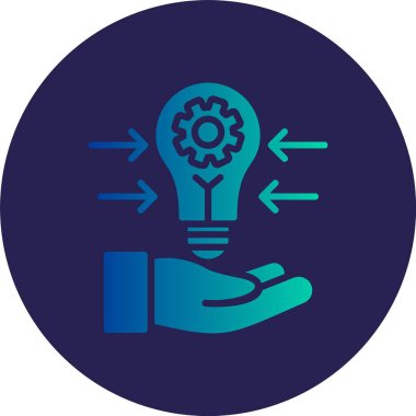 Kabartma Çemberi Gradyan Simgesini Göster