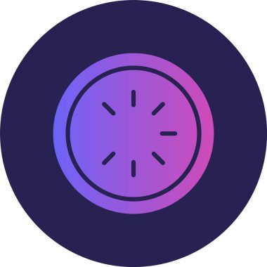 Glyph Çemberi Gradyan Simgesi Yükleniyor