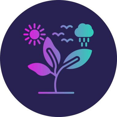 Kabartma Çemberi Gradyan Simgesini Bırakır