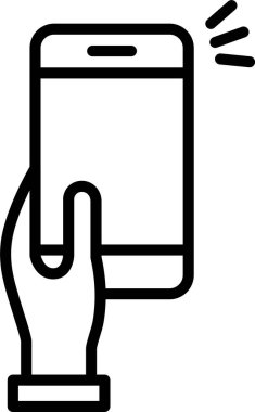 Selfie Satır Simgesi Tasarımı