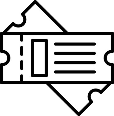 Bilet Satırı Simgesi Tasarımı