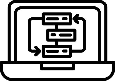 Birikmiş Satır Simgesi Tasarımı