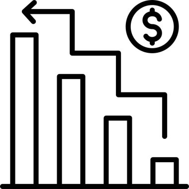 Büyüme Çizgisi Simgesi Tasarımı