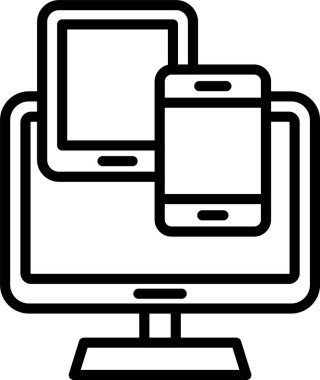 Yanıt Tasarım Satır Simgesi Tasarımı