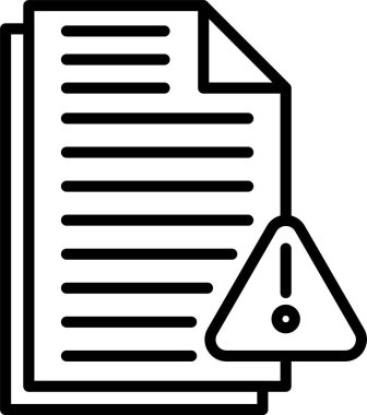 Hata Dosya Satırı Simgesi Tasarımı