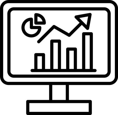İş Analisti Satır Simgesi Tasarımı