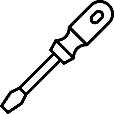 Tornavida satır simgesi tasarımı