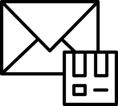 E- posta satırı simgesi tasarımı