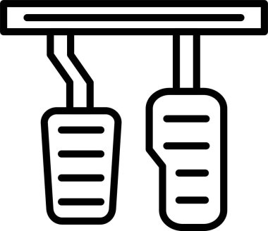 Fren Pedalı Simgesi Tasarımı