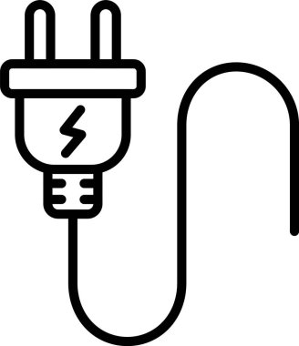 Eklenti çizgisi simgesi tasarımı