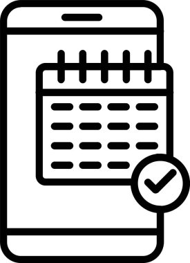 Zamanlama Satırı Simgesi Tasarımı