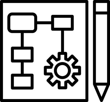 Plan Satırı Simgesi Tasarımı