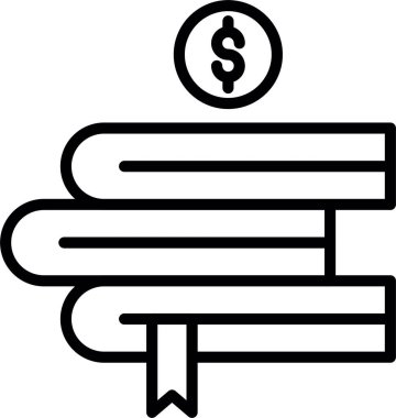 Kitap Satırı Simgesi Tasarımı