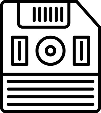 Disket Satırı Simge Tasarımı