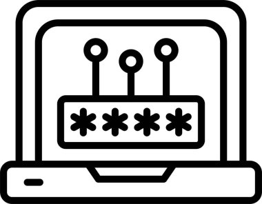 Parola Satırı Simgesi Tasarımı