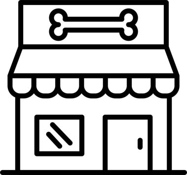 Pet Shop Line Simge Tasarımı