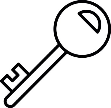 Anahtar satır simgesi tasarımı