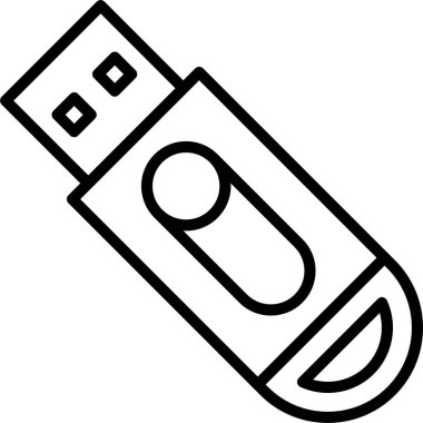 Başparmak Sürücü Satırı Simgesi Tasarımı