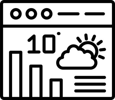 Tahmin Analizi Satır Simgesi Tasarımı