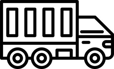 Kamyon Hattı Simgesi Tasarımı