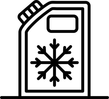 Soğutucu Satır Simgesi Tasarımı