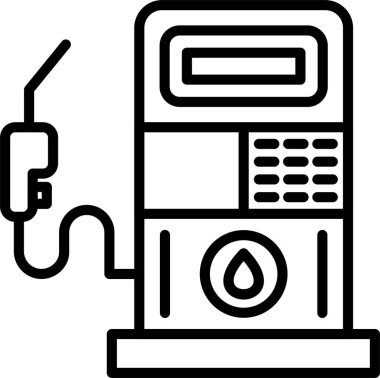 Petrol İstasyonu Simge Tasarımı