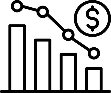 Büyüme Çizgisi Simgesi Tasarımı