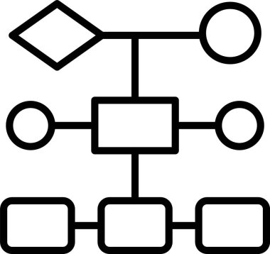 Akış Çizelgesi Simgesi Tasarımı