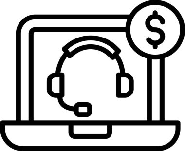 Müşteri Destek Hattı Simgesi Tasarımı