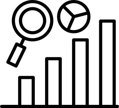 Analitik Satır Simgesi Tasarımı
