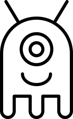 Dünya Dışı Satır Simgesi Tasarımı