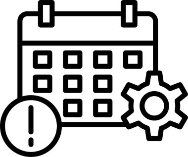 Olay Bilgi Satırı Simgesi Tasarımı