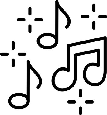 Müzik Satırı Simgesi Tasarımı