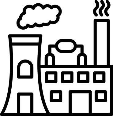 Termal Güç Hattı Simgesi Tasarımı