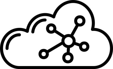 Ağ çizgisi simgesi tasarımı