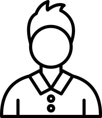 Kullanıcı satırı simgesi tasarımı