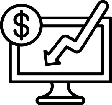 Monitor3 Satır Simgesi Tasarımı