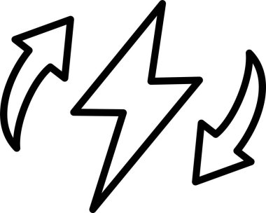 Enerji Hattı Simgesi Tasarımı